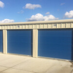 Drive-up storage units