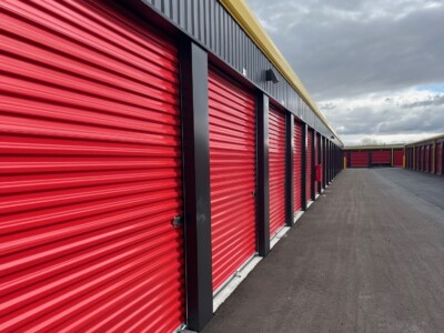 Drive-up storage units