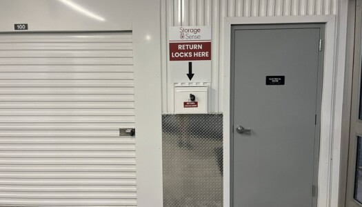 Temperauture-controlled storage units and stairs