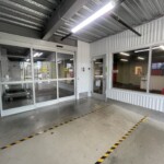 Entrance to the facility