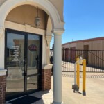 Entrance to office with on-site managemnt