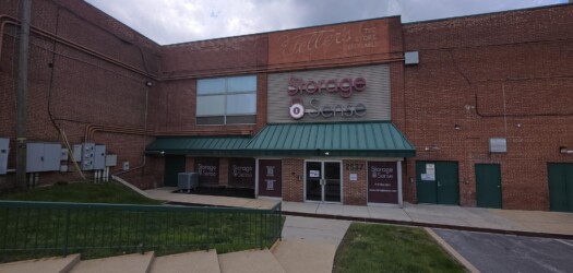Entrance to the facility