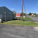 Entrance to storage facility