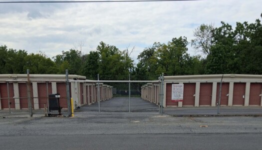 Drive-up storage units