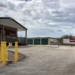 Entrance to storage facility