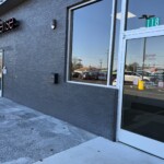entrance to office