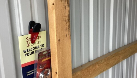 Free lock at move-in