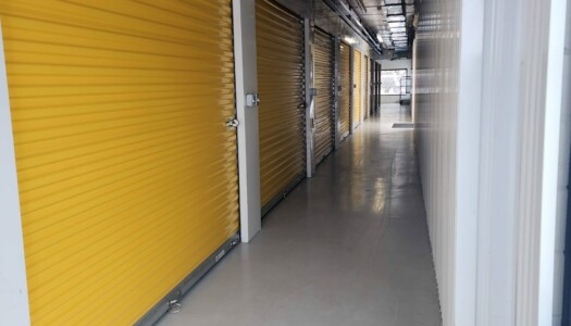 Indoor temperature-controlled storage units