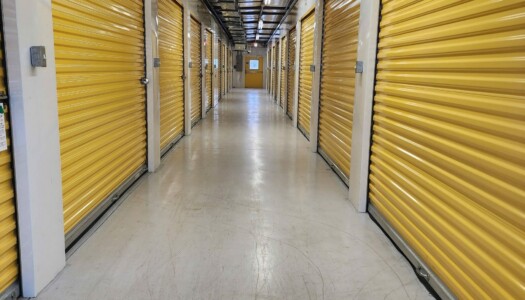 Indoor temperature-controlled storage units