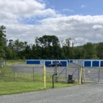 Front entrance to the storage facility