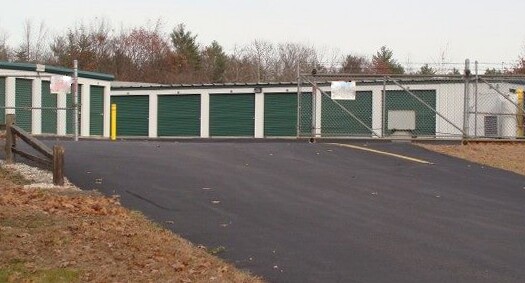 Gate and entrance to Storage Sense Londonderry