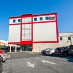Front entrance to the storage facility