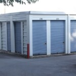 Drive-up storage units
