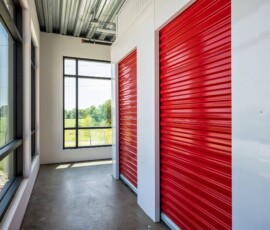 Climate-controlled storage units