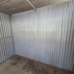 Hallway of temperature-controlled storage units