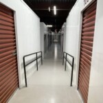 Indoor climate-controlled storage units
