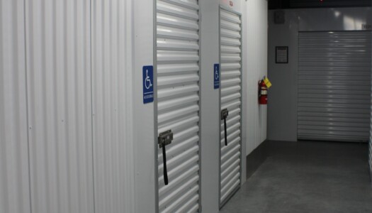 handicap accessible storage units