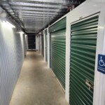 Handicap accessible temperature-controlled storage units