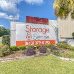 Exterior Signage at Storage Sense in Ridgeland SC