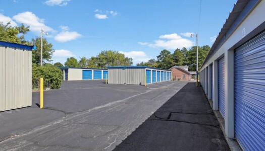 drive-up storage units at Storage Sense in Hohenwald TN