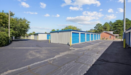 drive-up storage units at Storage Sense in Hohenwald TN