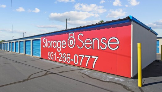drive-up storage units at Storage Sense in Hohenwald TN