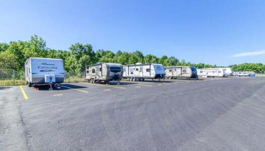 Outdoor Parking in Jackson MI on South Meridian Road