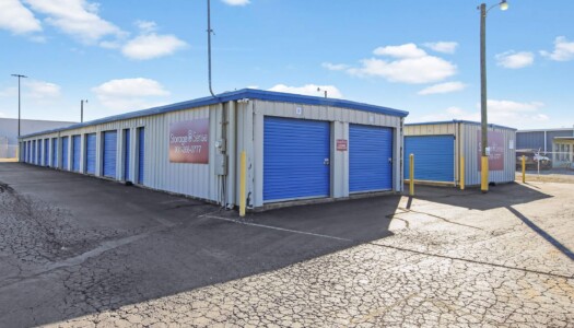 drive-up storage units at Storage Sense in Lawrenceburg TN