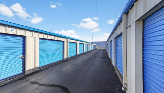 drive-up storage units at Storage Sense in Lawrenceburg TN