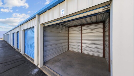 drive-up storage units at Storage Sense in Lawrenceburg TN