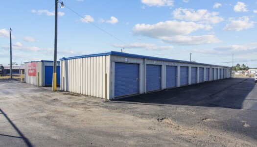 drive-up storage units at Storage Sense in Lawrenceburg TN