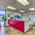 Inside Storage Rental Office at Storage Sense in Oklahoma City OK on Sooner Road