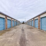 Wide Drive Aisles at Storage Sense in Oklahoma City OK on Northwest 10th Street