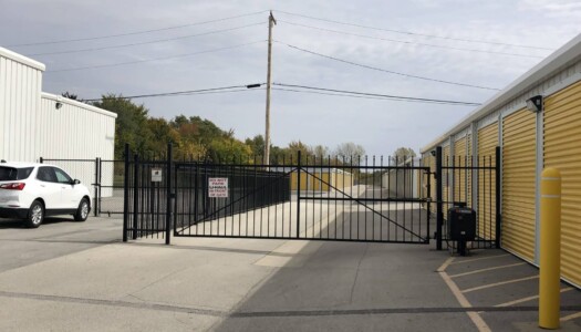 Gated Self Storage Entrance in Bourbonnais IL