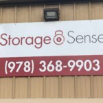 Exterior Sign at Storage Sense in Clinton MA on Allen Street