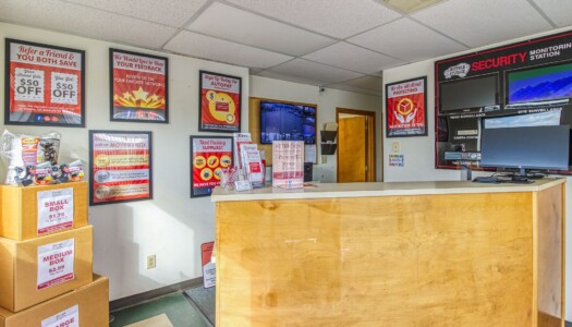 Interior Storage Rental Office in Statesville NC