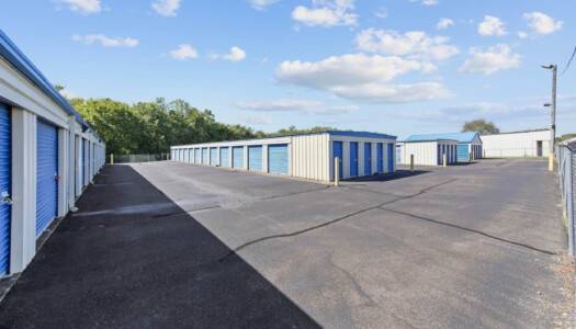drive-up storage units at Storage Sense in Chapel Hill TN