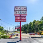 Storage Sense Signs Outside Jonesboro Office