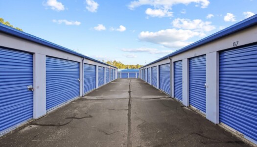 drive-up storage units at Storage Sense in West Waverly TN