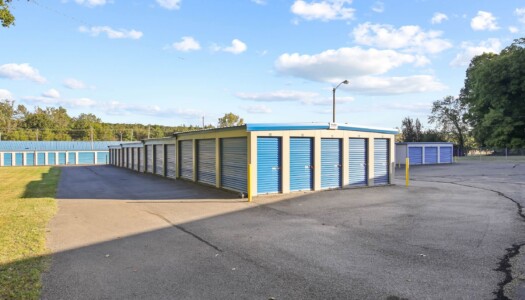 drive-up storage units at Storage Sense in West Waverly TN