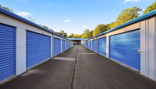 drive-up storage units at Storage Sense in West Waverly TN