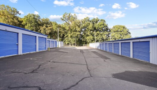 drive-up storage units at Storage Sense in West Waverly TN