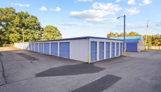 drive-up storage units at Storage Sense in West Waverly TN