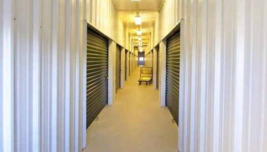 Indoor Storage Units with Free Push Cart