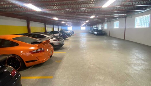 Indoor luxury car storage in Stamford, CT