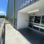 Entrance to the facility