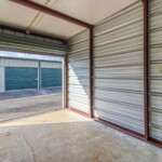 Inside Drive Up Storage Unit at Storage Sense in Huntsville AL on Homer Nance Road