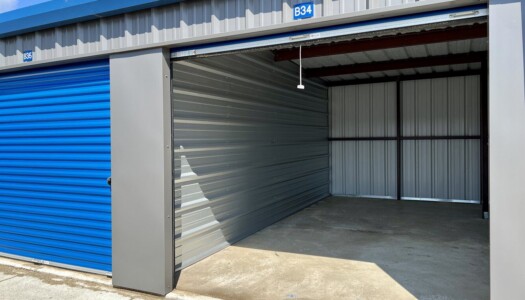 Drive-up storage units