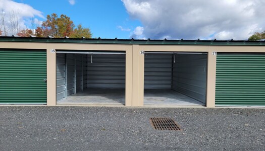 Inside Two Large Storage Units