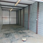 Inside a storage unit at Storage Sense in Grovetown, GA
